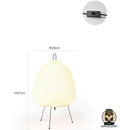 Lampe de chevet papier japonais