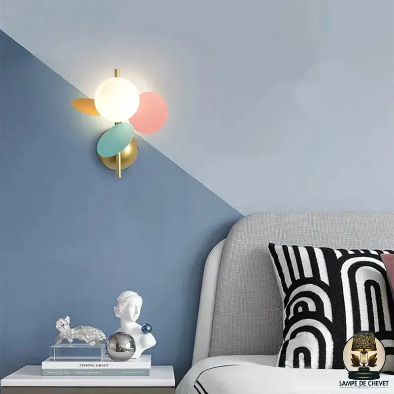 Lampe de chevet pastille