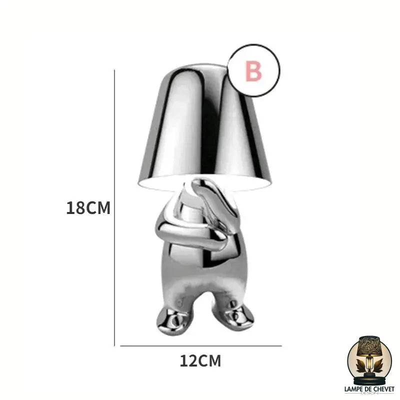 Lampe de chevet petit bonhomme
