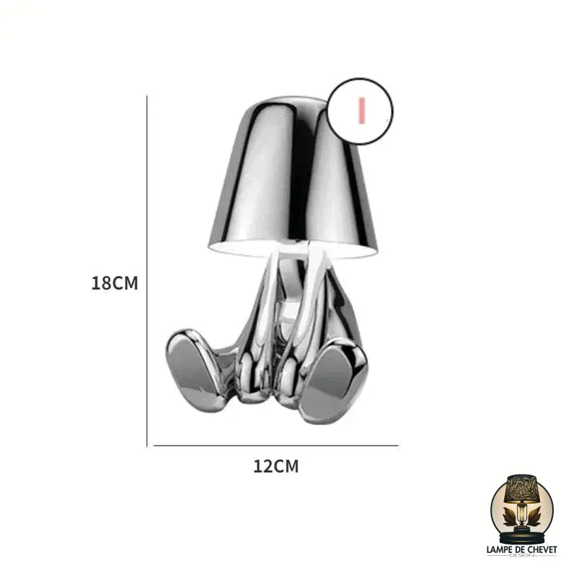 Lampe de chevet petit bonhomme