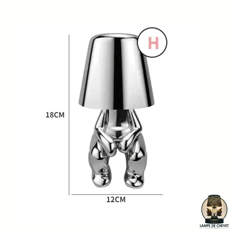 Lampe de chevet petit bonhomme