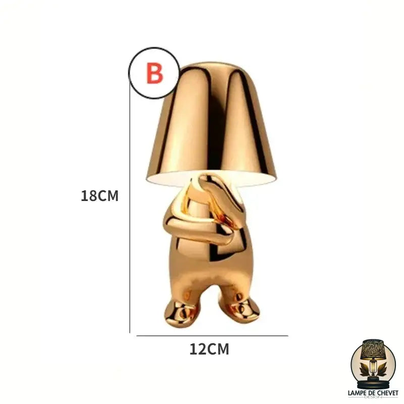 Lampe de chevet petit bonhomme