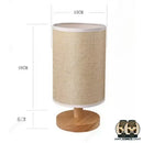 Lampe de chevet pied bois