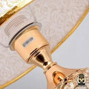 Lampe de chevet pied cristal