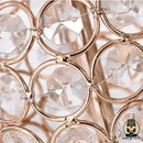 Lampe de chevet pied cristal