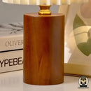 Lampe de chevet pied en bois
