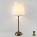 Lampe de chevet pied metal