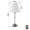 Lampe de chevet pied metal