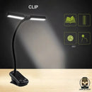Lampe de chevet pince led