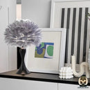 Lampe de chevet plume