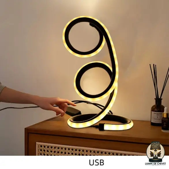 Lampe de chevet plusieurs couleurs