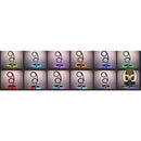 Lampe de chevet plusieurs couleurs