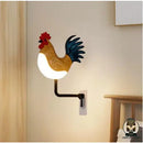 Lampe de chevet poule