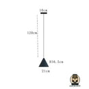 Lampe de chevet qui descend du plafond