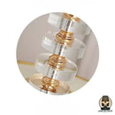 Lampe de chevet rouge design