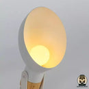 Lampe de chevet scandinave grise