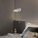 Lampe de chevet scandinave grise