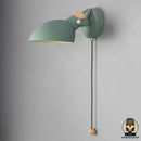 Lampe de chevet scandinave grise