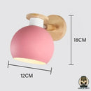 Lampe de chevet scandinave rose