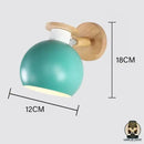 Lampe de chevet scandinave rose