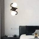 Lampe de chevet spirale