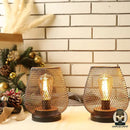 Lampe de chevet style industriel