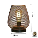 Lampe de chevet style industriel