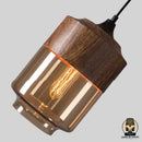 Lampe de chevet suspendu au plafond