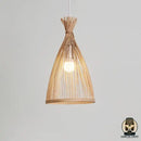 Lampe de chevet suspendu rotin