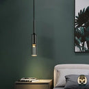 Lampe de chevet suspendue au plafond