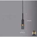 Lampe de chevet suspendue au plafond