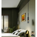 Lampe de chevet suspendue au plafond