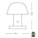 Lampe de chevet tactile led