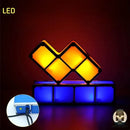 Lampe de chevet tetris