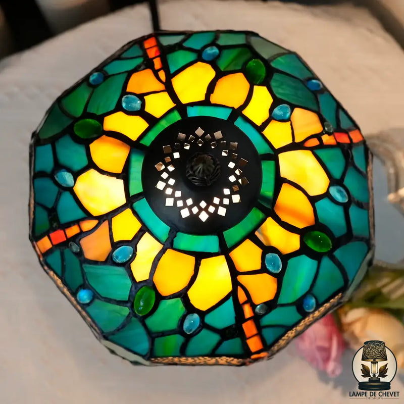 Lampe de chevet tiffany