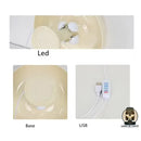 Lampe de chevet transparente