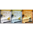 Lampe de chevet transparente