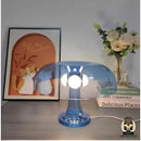 Lampe de chevet transparente