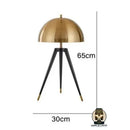 Lampe de chevet trepied