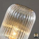 Lampe de chevet verre coloré