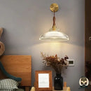 Lampe de chevet vintage verre