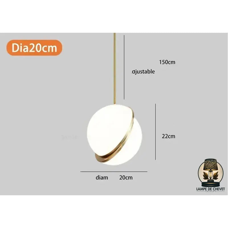 Lampe suspendu de chevet