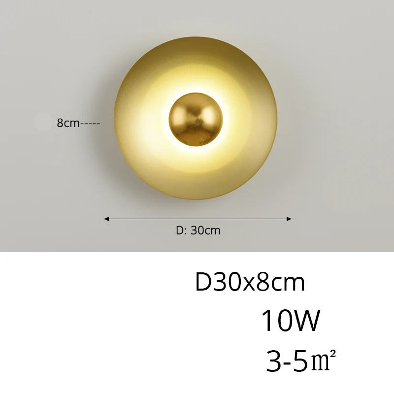 Lampe de chevet en verre coloré